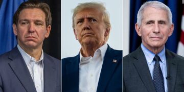 DeSantis campaign posts fake images of Trump hugging Fauci in social media video | CNN Politics