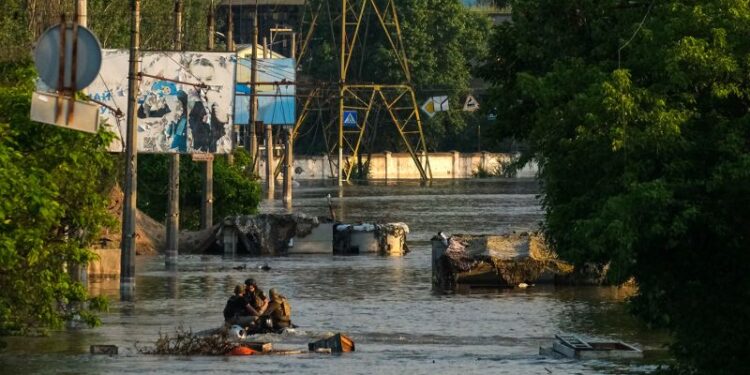 ‘Everything is drowning.’ Nova Kakhovka dam collapse brings added danger to frontline city of Kherson | CNN