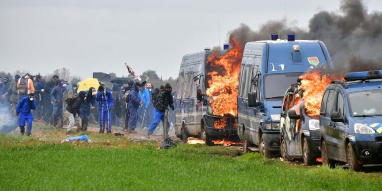 French government shuts down a climate group after protests turn violent | CNN