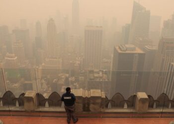 Raging wildfires in Quebec drive intense smoke and hazy skies farther across the eastern US and Canada