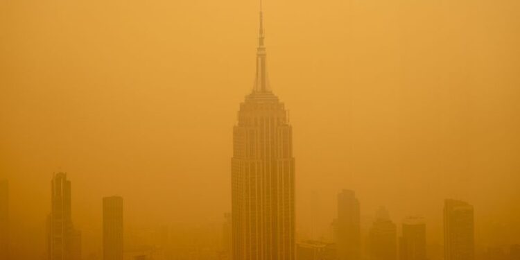 Why skies in the Northeast are turning orange from the smoke Why skies in the Northeast are turning orange from the smoke