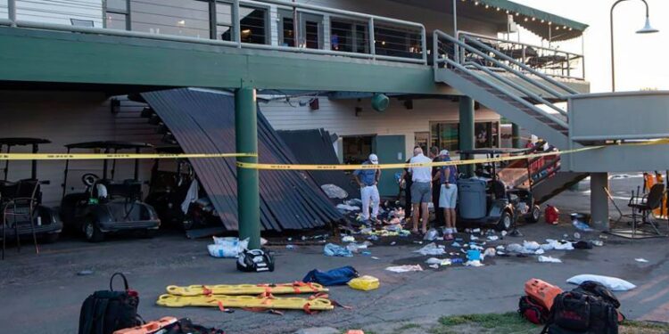 Briarwood Country Club patio collapse leaves dozens injured in Billings, Montana | CNN