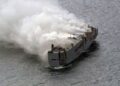 One dead after ship carrying 3,000 cars catches fire off Dutch coast | CNN