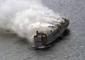 One dead after ship carrying 3,000 cars catches fire off Dutch coast | CNN