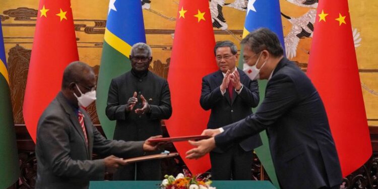 Solomon Islands signs China policing deal in upgrade of ties | CNN