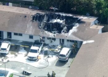 4 injured when a fire rescue helicopter crashes in Pompano Beach, Florida | CNN
