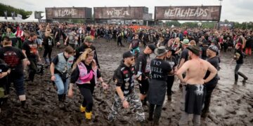 German heavy metal festival halts admissions as rain turns site to mud | CNN