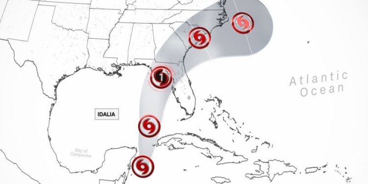 Hurricane watch issued for Florida’s Gulf Coast as Tropical Storm Idalia approaches | CNN