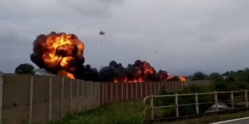 Child killed as Italian Air Force jet explodes into a fireball after takeoff | CNN