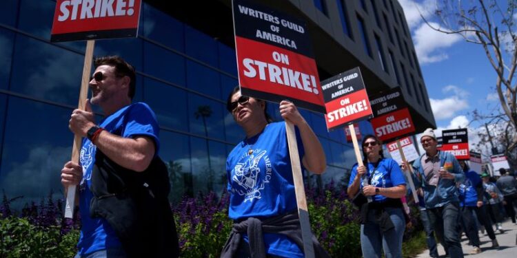 Hollywood studios put ‘best and final’ deal forward. WGA strike nears an ending | CNN Business