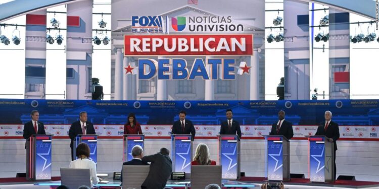 Live updates: Republican presidential debate on Fox Business