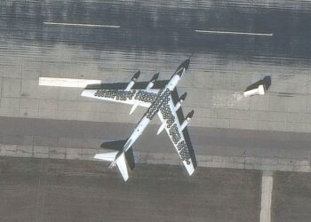 Russia is covering aircraft with car tires, potentially to protect them from Ukrainian drones | CNN