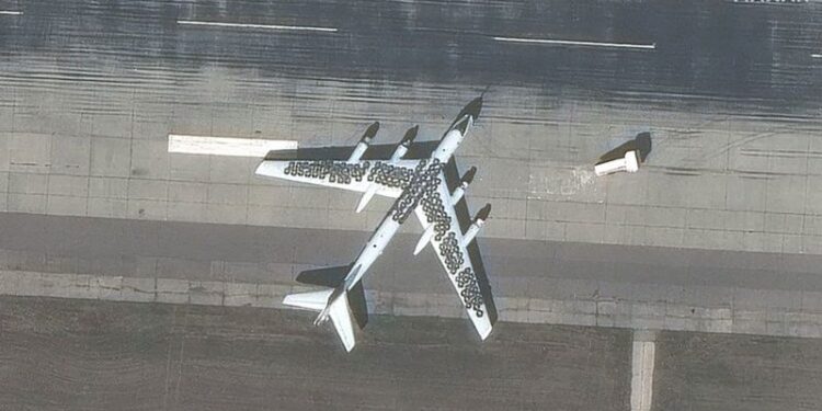 Russia is covering aircraft with car tires, potentially to protect them from Ukrainian drones | CNN