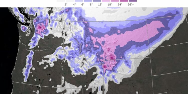 First significant snowstorm of the season targets northwestern US, Northern Plains in an early sign of winter | CNN