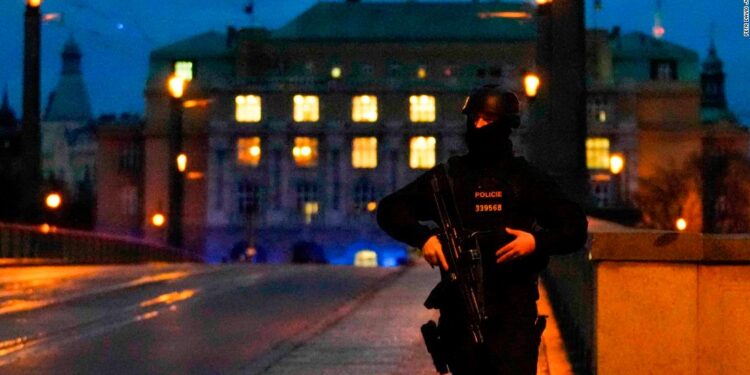 Live updates: Prague university shooting