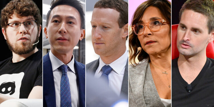 CEOs of Meta, X, Discord, TikTok and Snap testify before Senate Judiciary Committee