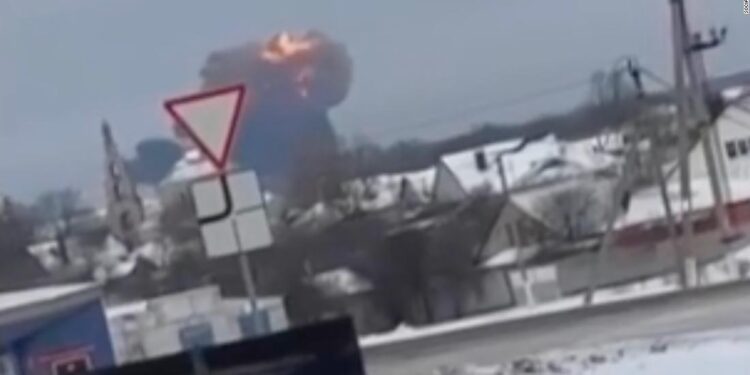 Live updates: Russian military plane crashes near Ukraine border