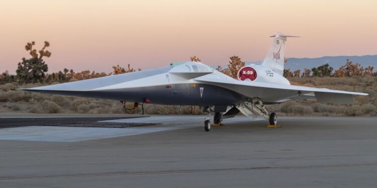 X-59: NASA’s ‘quiet’ supersonic plane revealed | CNN