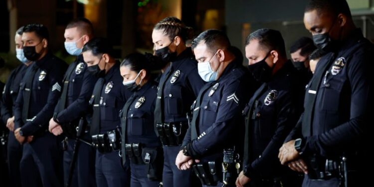 3 alleged gang members and an associate charged in the fatal shooting of an off-duty LAPD officer | CNN 3 alleged gang members and an associate charged in the fatal shooting of an off-duty LAPD officer | CNN