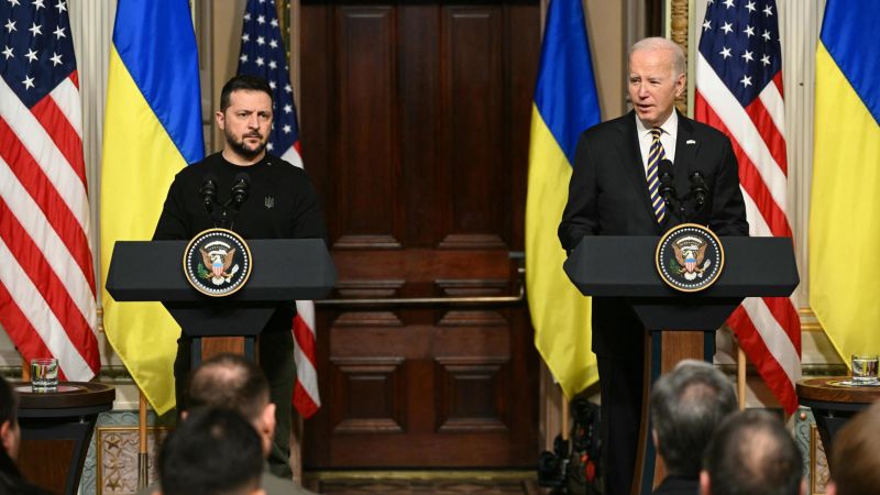 Biden and Zelensky lay out new US support for Ukraine | CNN