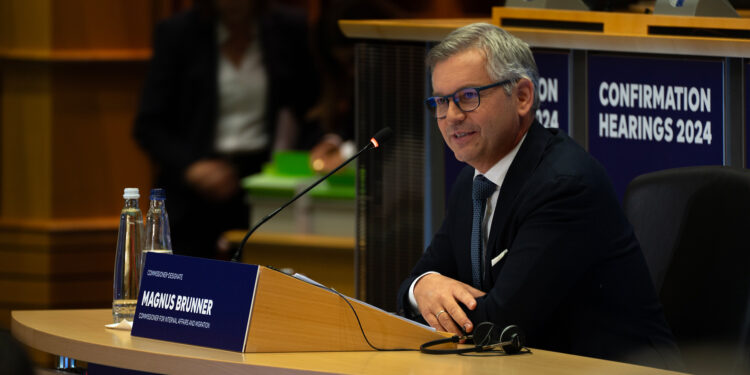 Hearing of Commissioner-designate Magnus Brunner | News | European Parliament