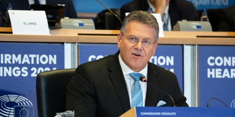 Hearing of Commissioner-designate Maroš Šefčovič | News | European Parliament