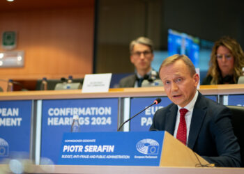 Hearing of Commissioner-designate Piotr Serafin | News | European Parliament