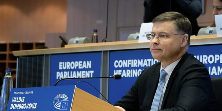 Hearing of Commissioner-designate Valdis Dombrovskis | News | European Parliament
